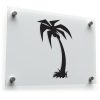 Palm Tree Silhouette Vinyl Decal
