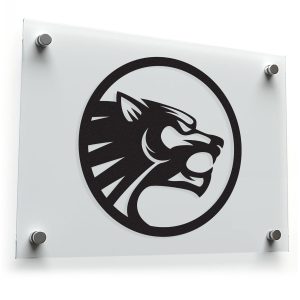 Panther Head Logo Sticker