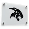 Panther Head Vinyl Decal 1