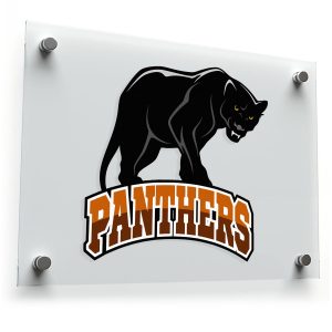 Panthers Mascot Sticker