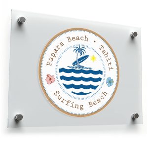 Papara Beach Tahiti Sticker