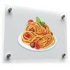Pasta Plate Vinyl Sticker 1