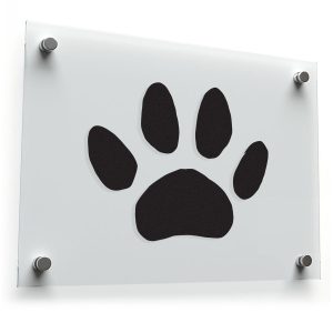 Paw Print Vinyl Sticker