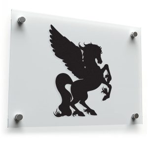Pegasus Silhouette Sticker