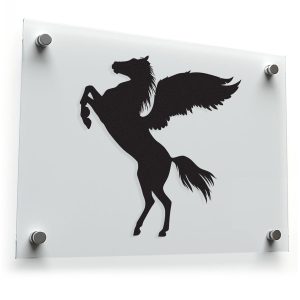 Pegasus Silhouette Vinyl Sticker