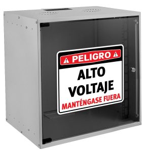 Alternative view of Peligro Alto Voltaje Sticker