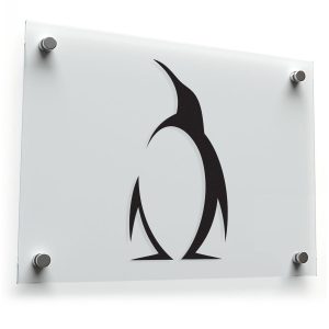 Penguin Silhouette Sticker