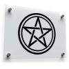 Pentagram Circle Sticker