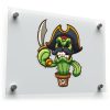 Pirate Cactus Sticker 1