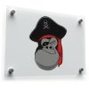 Pirate Gorilla Sticker 1