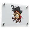 Pirate Head Vinyl Sticker 1
