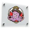 Pirate Octopus Vinyl Sticker 1