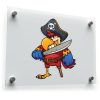 Pirate Parrot Vinyl Decal 1