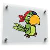 Pirate Parrot Vinyl Sticker 1