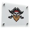 Pirate Skull Sticker 1