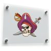 Pirate Skull Sticker