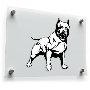 Pitbull Dog Sticker