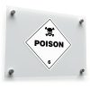 Poison Warning Sticker
