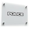Police Logo Sticker Decal 1