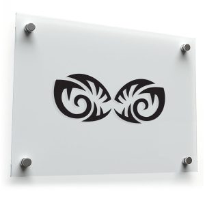 Polynesian Tribal Eye Sticker