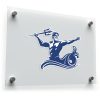 Poseidon Warrior Vinyl Sticker 1