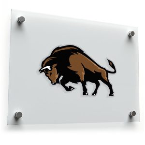 Powerful Charging Bull Sticker