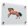 Prancing Horse Vinyl Sticker 1