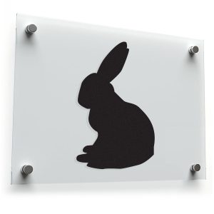 Rabbit Silhouette Sticker