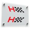 Racing Flag "H" Decal