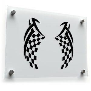 Racing Tribal Vinyl Sticker