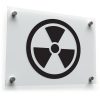 Radiation Symbol Decal