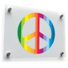 Rainbow Peace Sign Sticker 1