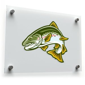 Rainbow Trout Fish Sticker
