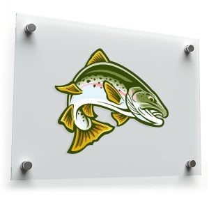 Rainbow Trout Vinyl Decal