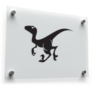 Raptor Dinosaur Vinyl Sticker