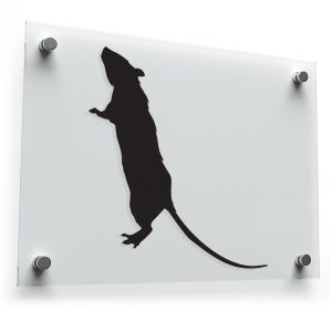 Rat Silhouette Sticker