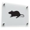 Rat Silhouette Vinyl Sticker 1