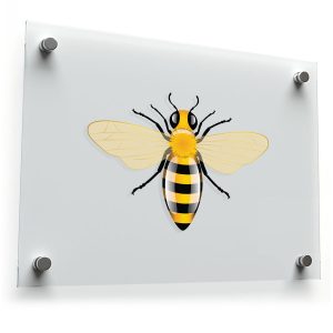 Realistic Bee Sticker