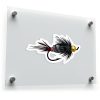 Realistic Fishing Fly Sticker 1