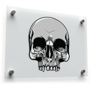 Realistic Skull Vinyl Decal