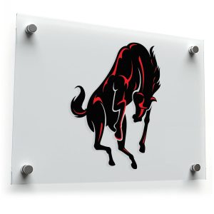 Rearing Horse Sticker