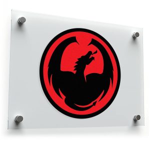 Red Dragon Emblem Sticker