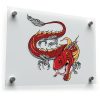 Red Dragon Sticker – Bold and