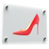 Red High Heel Shoe Sticker