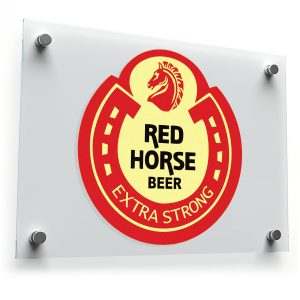 Red Horse Beer Logo Decal