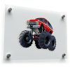 Red Monster Truck Sticker 1