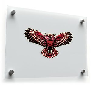 Red Owl Sticker
