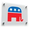 Republican Elephant Vinyl Sticker 1