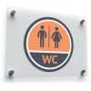 Restroom Sign Sticker