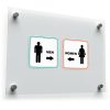 Restroom Sign Stickers